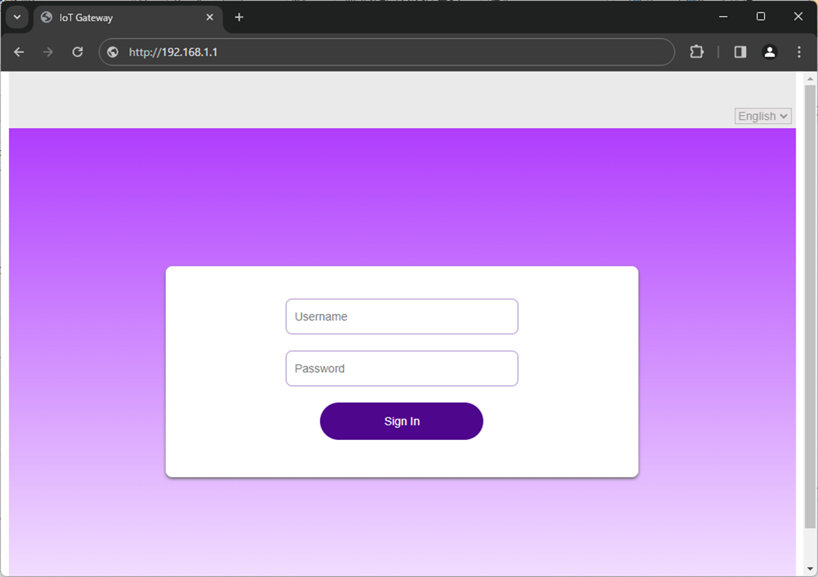 ログインページ